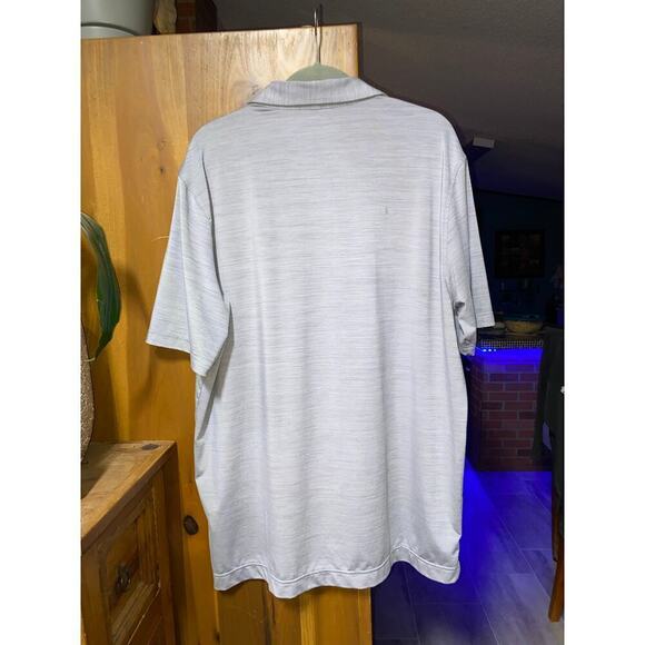 USAG U Suck At Golf Polo Shirt Men’s XL Embroidered Gray Stretch - Picture 2 of 5